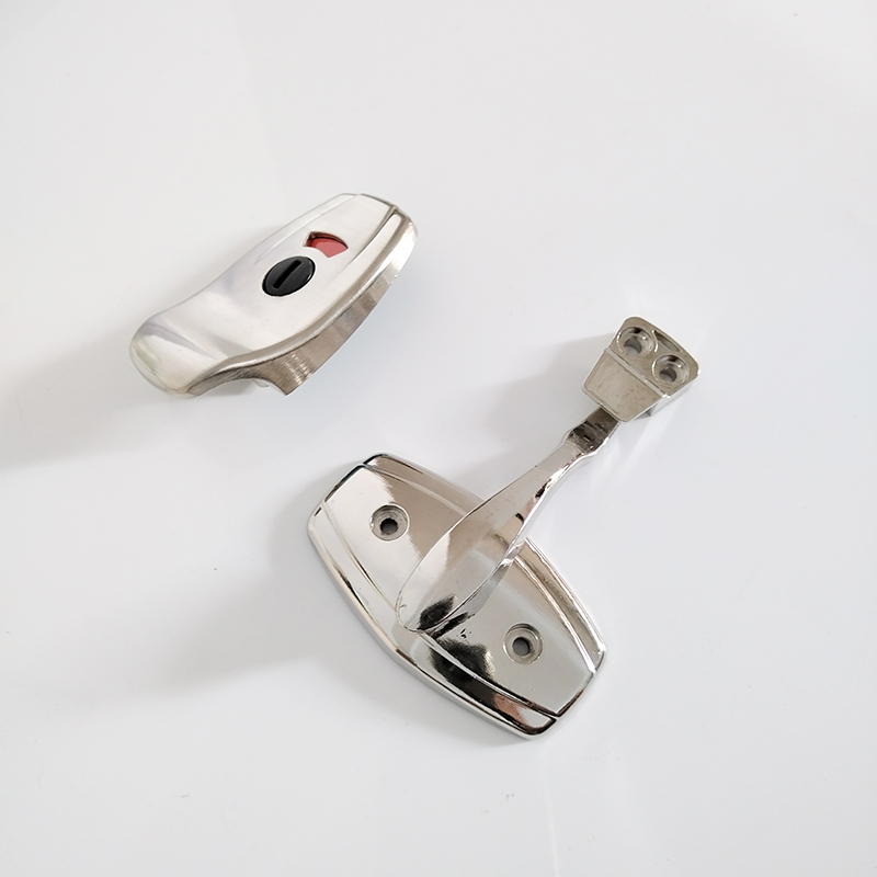 Red Green indicator zinc alloy door lock